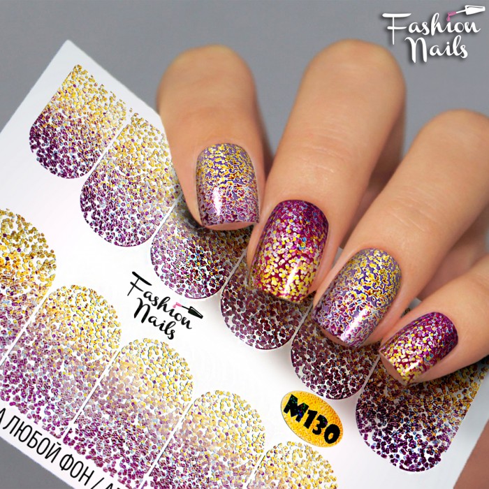 Fashion Nails, Слайдер-дизайн M130