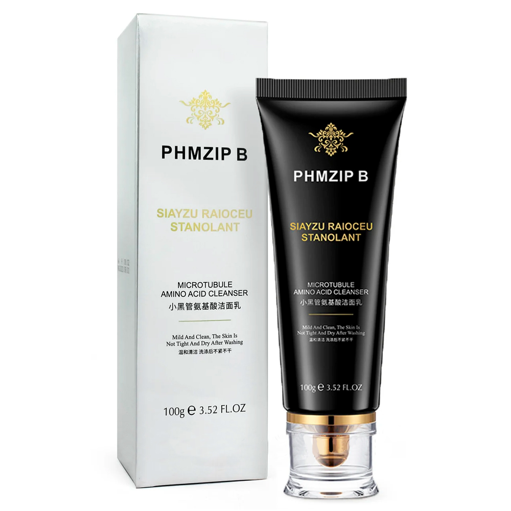 PHMZIP B, Очищающая Пенка для лица с аминокислотами Microtubule Amino Acid Cleanser, 100 гр.