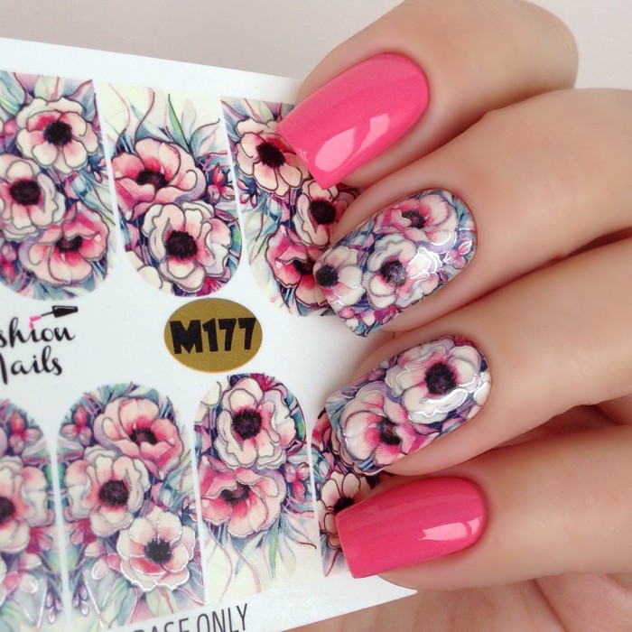 Fashion Nails, Слайдер-дизайн M177