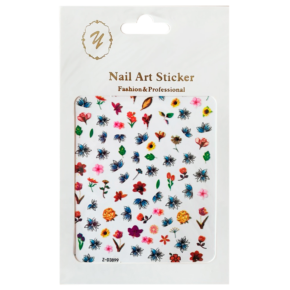 Nail Art Sticker, 2D стикер Z-D3899