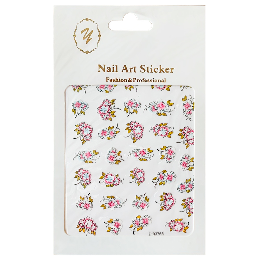 Nail Art Sticker, 2D стикер Z-D3756