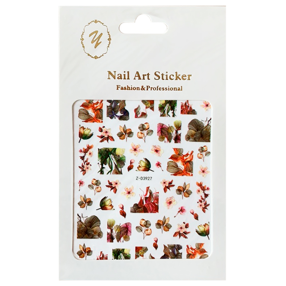 Nail Art Sticker, 2D стикер Z-D3927