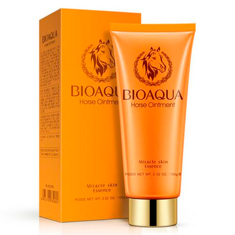 BIOAQUA, Пенка для умывания с лошадиным жиром Horse Ointment, 100 мл.