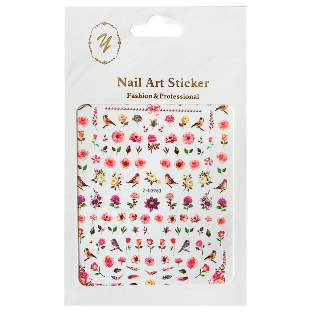 Nail Art Sticker, 2D стикер Z-D3963