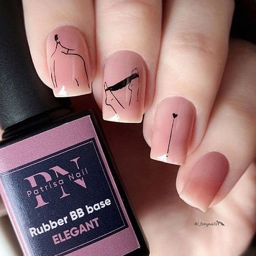 30 мл, Patrisa Nail, Rubber BB-base Elegant