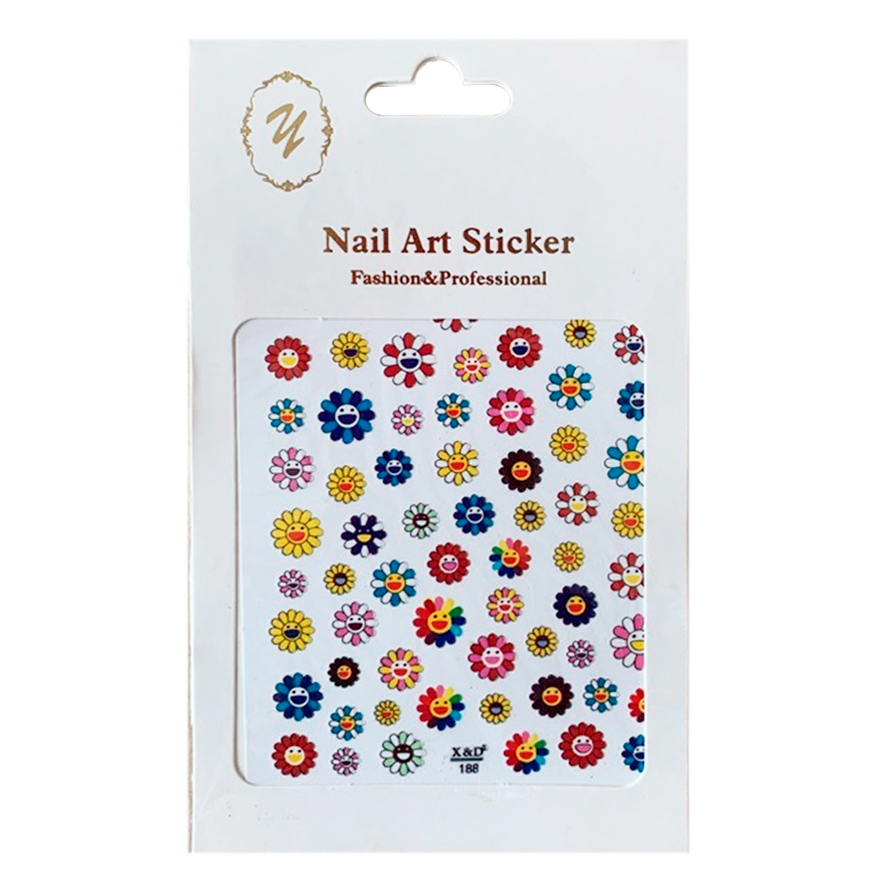 Nail Art Sticker, 2D стикер X&D-188