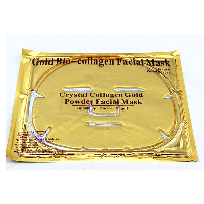 Маска для лица с коллагеном Gold Bio Collagen Facial Mask (золотая), 80г