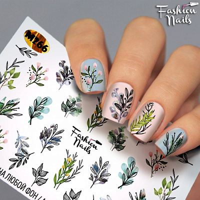 Fashion Nails, Слайдер-дизайн M266