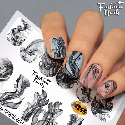 Fashion Nails, Слайдер-дизайн M255