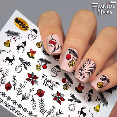 Fashion Nails, Слайдер-дизайн M265