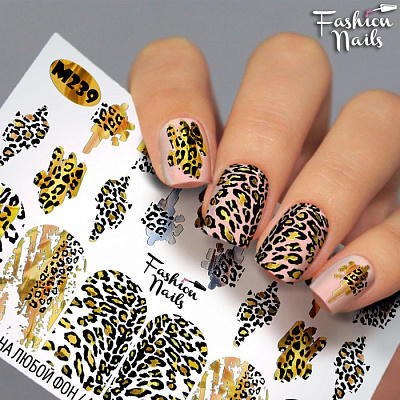 Fashion Nails, Слайдер-дизайн M239