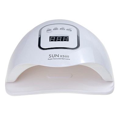 SUN X5 MAX, Super Sunuvled Nail Lamp 150w, цвет: белый