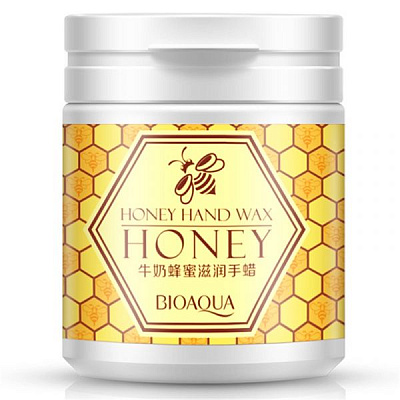 BIOAQUA, Парафиновая Маска для рук с мёдом Honey Hand Wax, 170 гр