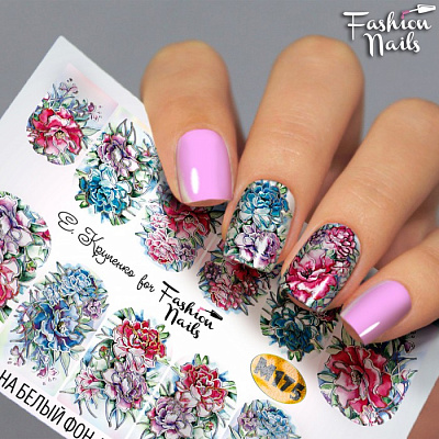 Fashion Nails, Слайдер-дизайн M175