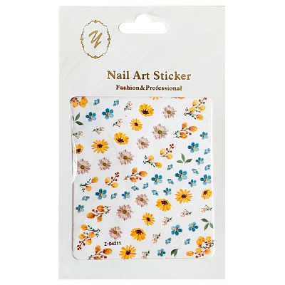 Nail Art Sticker, 2D стикер Z-D4211