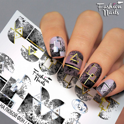 Fashion Nails, Слайдер-дизайн G59