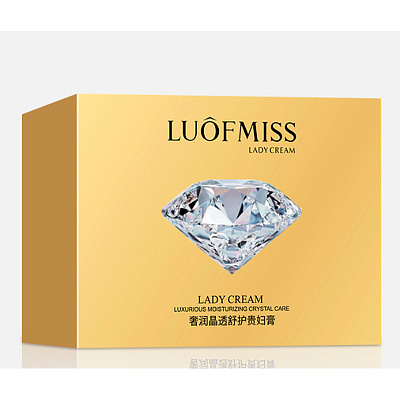 LUOFMISS, Омолаживающий и увлажняющий крем для лица Crystal Lady Cream, 15 гр