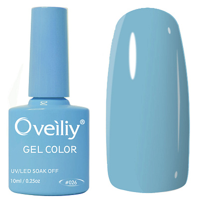 Oveiliy, Gel Color #026, 10ml