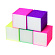 Мини-баф "Кубик" фиолетовый 3*2.5 см, 150 грит