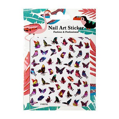 Nail Art Sticker, 2D стикер Z-D3715