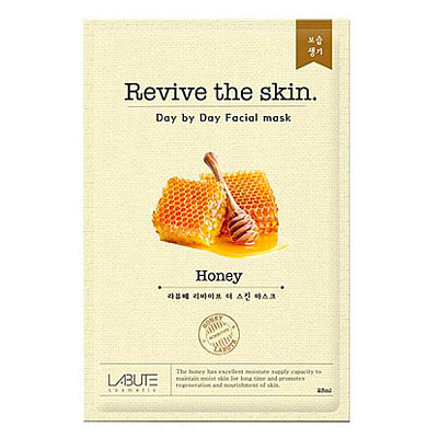 LABUTE, Маска тканевая Revive The Skin Honey Mask (мед), 23 гр