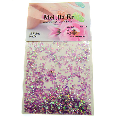 Mei Jia Er, чешуя крупная, цвет: фиолетовый, 3 гр