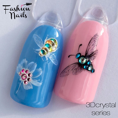 Fashion Nails, Слайдер-дизайн 3Dcrystal/9