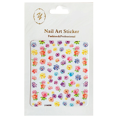 Nail Art Sticker, 2D стикер Z-D4208