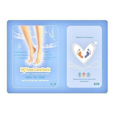 MIJIN, Маска для ног с гиалуроновой кислотой Foot Care Pack