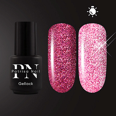 Patrisa Nail, Гель-лак Magenta Flash, 3,5 мл