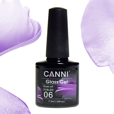 Canni Glass Gel, витражное стекло № 06