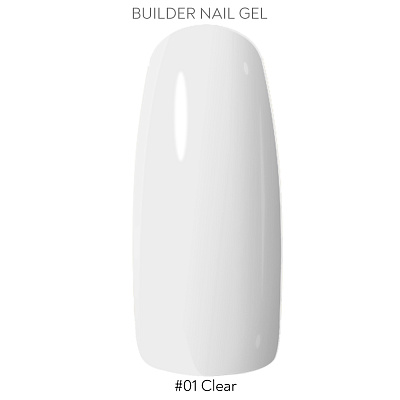 Oveiliy, Моделирующий гель-пластилин Builder Nail Gel #01, 15 мл