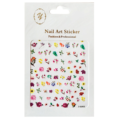 Nail Art Sticker, 2D стикер Z-D3903