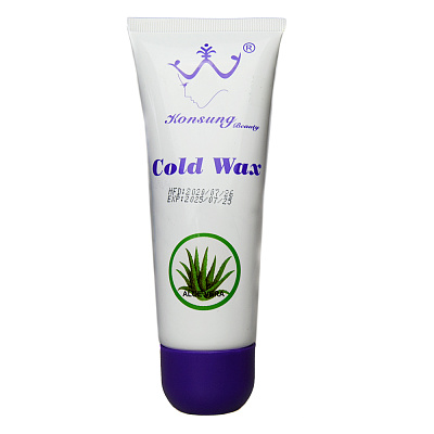 Konsung Beauty, Холодный воск для депиляции Cold Wax Aloe Vera (тюбик), 180g