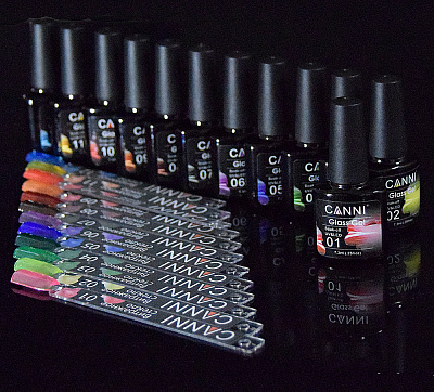 Canni Glass Gel, витражное стекло № 01