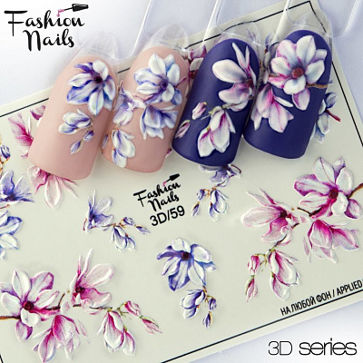 Fashion Nails, Слайдер-дизайн 3D/59