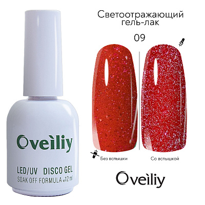 Oveiliy, Disco Gel №009, 12ml