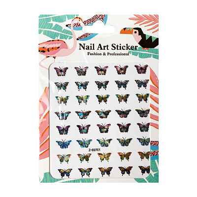 Nail Art Sticker, 2D стикер Z-D3701