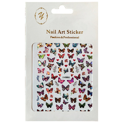 Nail Art Sticker, 2D стикер Z-D3852