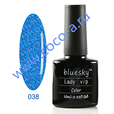 Bluesky, гель-лак Lady vip № 038