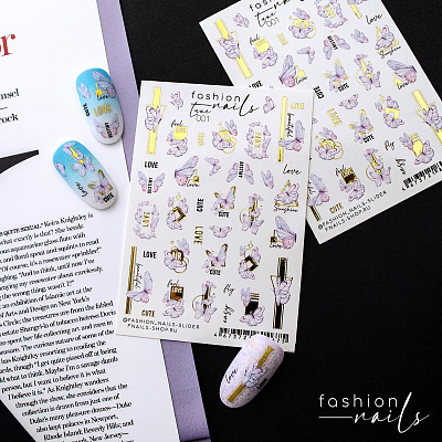 Fashion Nails, Слайдер-дизайн LUXE/001
