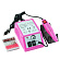 10W, Аппарат для маникюра и педикюра Lina Mercedes-2000 (20 000 об/мин), цвет: Розовый