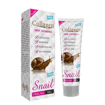 Pei Mei, Масло для лица с Коллагеном и муцином Улитки Collagen Snail Facial Oil, 30 мл