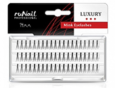RuNail, Пучки для наращивания ресниц без узелков Luxury, норка Ø 0,15 мм, №14