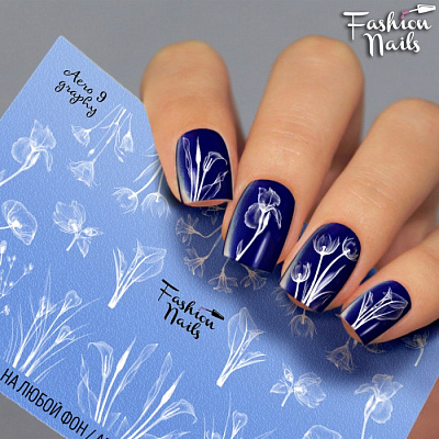 Fashion Nails, Слайдер-дизайн Aerography 9