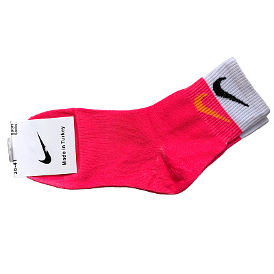 Sport Socks, носки женские, цвет: розовый, размер 36-41