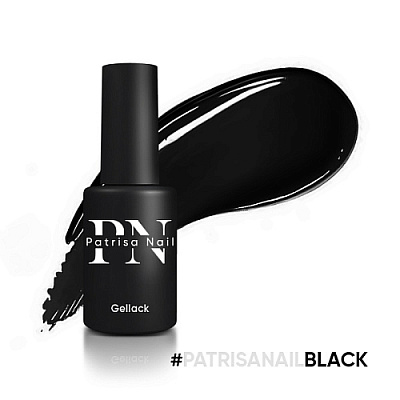 Patrisa Nail, Гель-лак Axios Gel Black, 8 мл