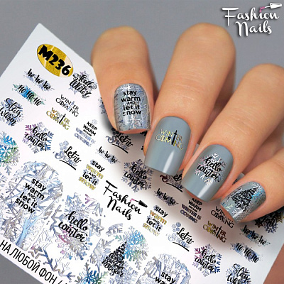 Fashion Nails, Слайдер-дизайн M236