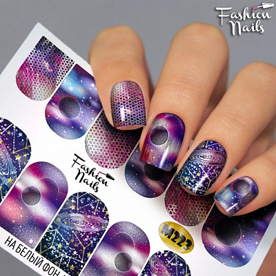 Fashion Nails, Слайдер-дизайн M223