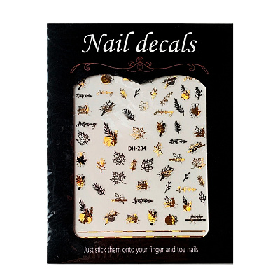 Nail decals, 2D стикер DH-234